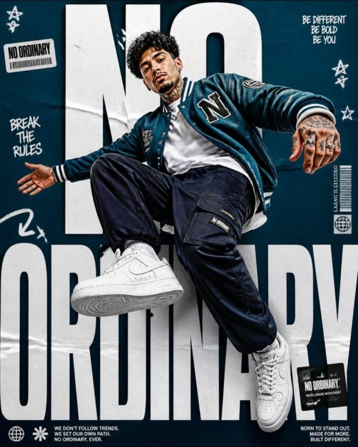 Streetwear urban creative example