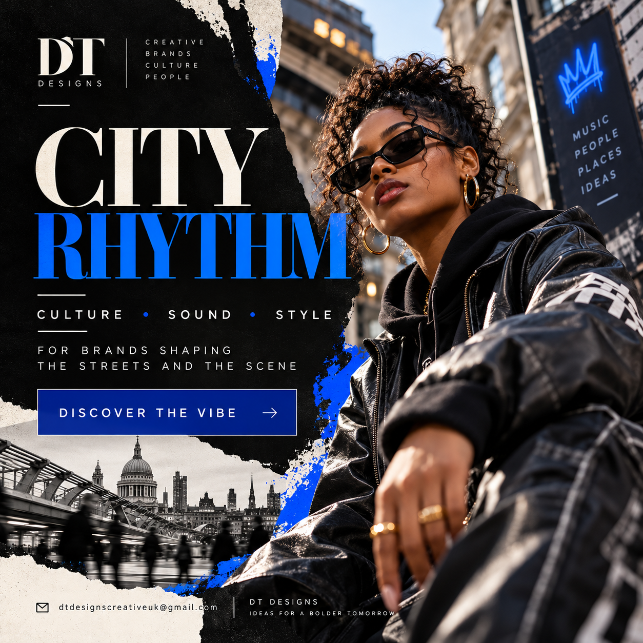 City Rhythm urban culture concept